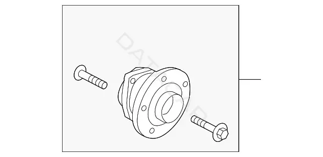 Подшипник ступицы VAG 5WA407621A