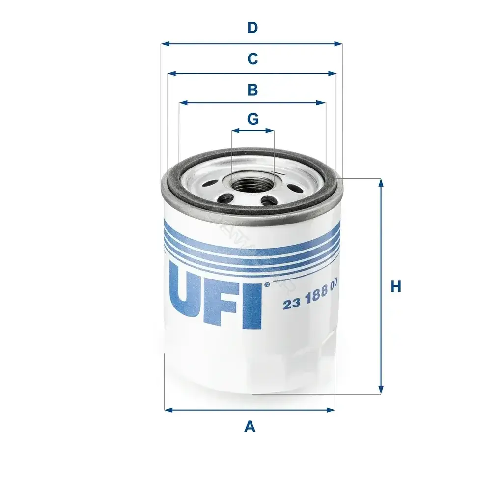 Масляный фильтр UFI 23.188.00