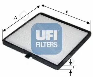 Фильтр салонный UFI 53.126.00