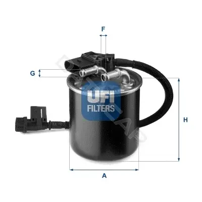 Топливный фильтр UFI 24.149.00