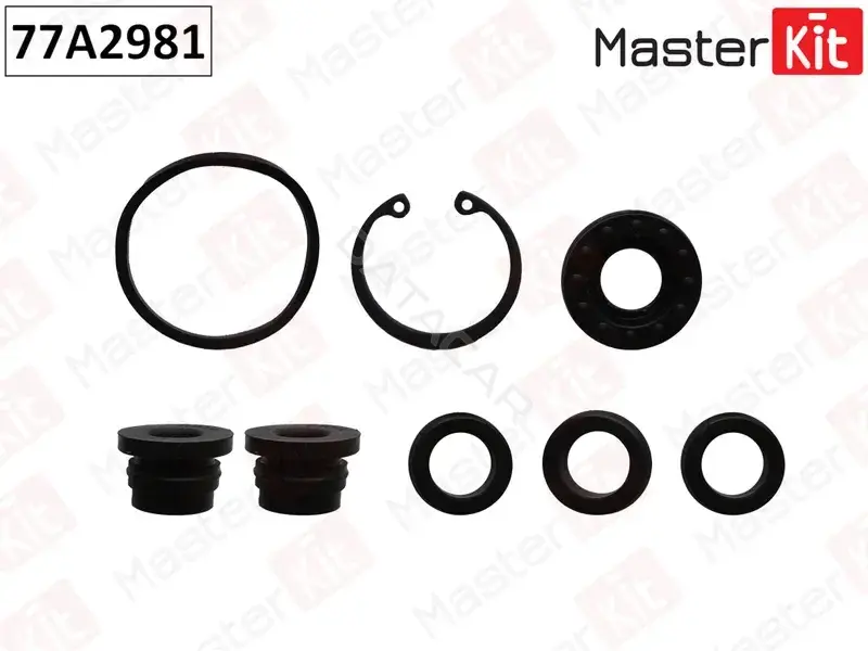 Ремкомплект главного тормозного цилиндра MASTERKIT 77A2981