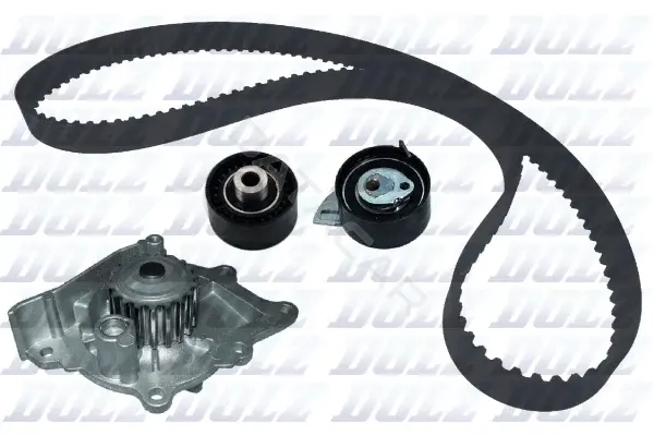 Комплект ГРМ с помпой DOLZ KD171