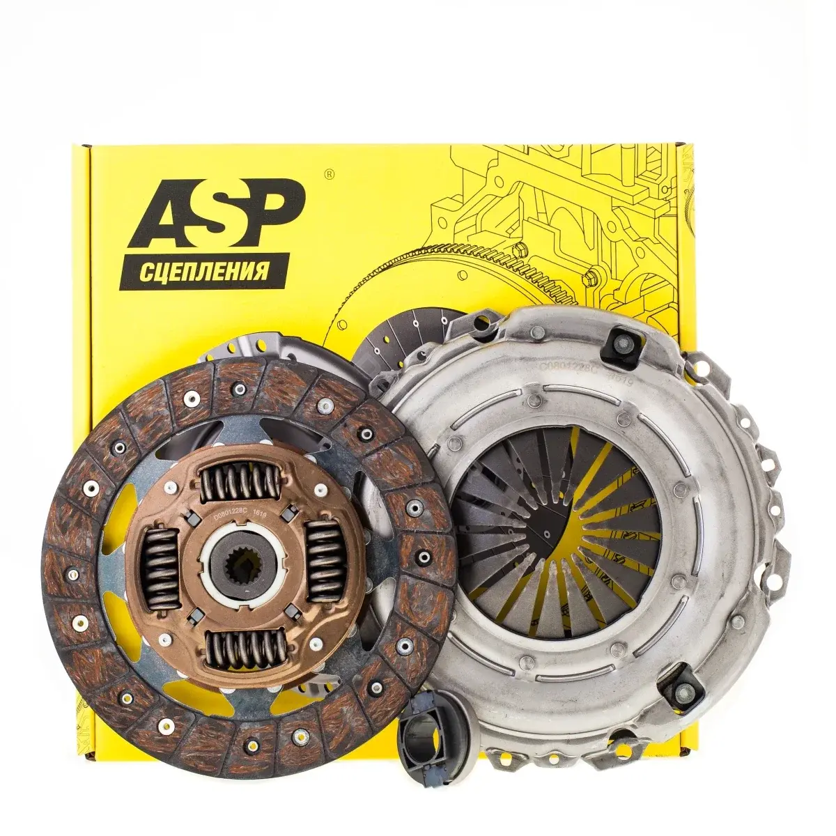 Комплект сцепления ASP A0801228C