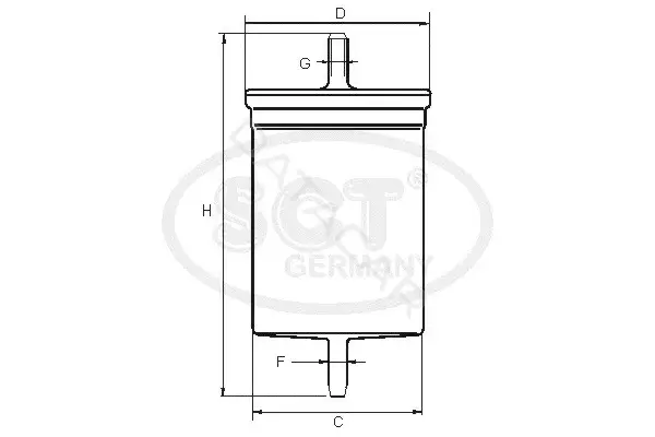 Топливный фильтр SCT GERMANY ST6137