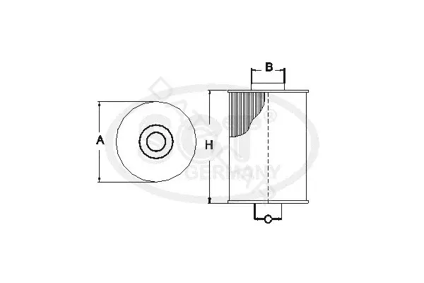 Топливный фильтр SCT GERMANY SC7061P