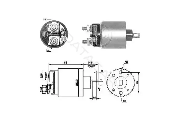 Реле втягивающее ERA ZM1710