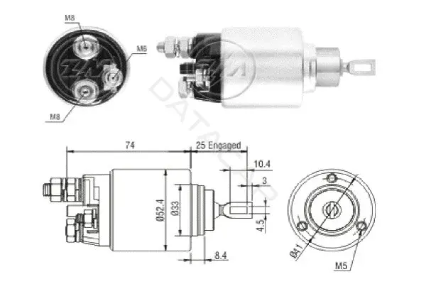 Реле втягивающее ERA ZM2381