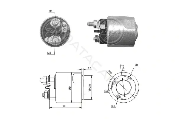 Реле втягивающее ERA ZM2495