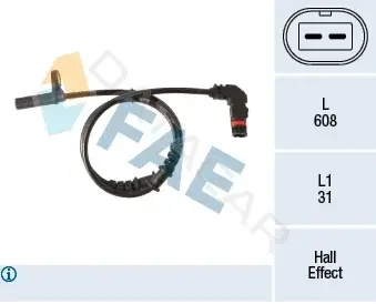 Датчик АБС FAE 78283