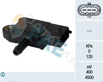 Датчик давления выхлопных газов FAE 16108