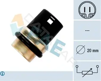 Датчик температуры охлаждающей жидкости FAE 33610