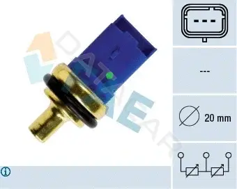 Датчик температуры охлаждающей жидкости FAE 33790