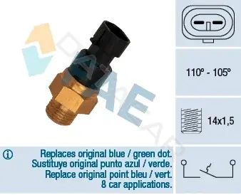Датчик включения вентилятора FAE 36200