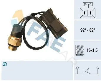 Датчик включения вентилятора FAE 37540