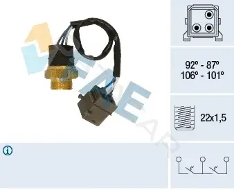 Датчик включения вентилятора FAE 38400
