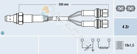Лямбда-зонд FAE 77126