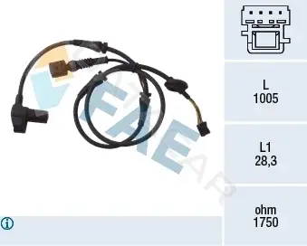 Датчик АБС FAE 78004