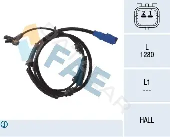 Датчик АБС FAE 78038