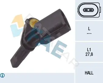 Датчик АБС FAE 78064
