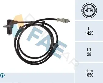 Датчик АБС FAE 78067