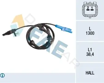 Датчик АБС FAE 78089