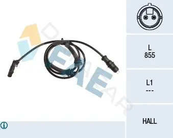 Датчик АБС FAE 78144