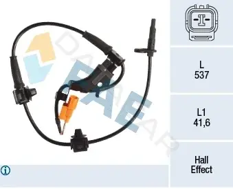 Датчик АБС FAE 78226