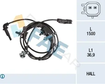 Датчик АБС FAE 78238