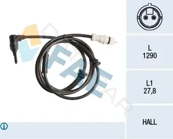 Датчик АБС FAE 78251