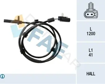 Датчик АБС FAE 78258