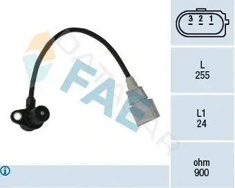 Датчик коленвала FAE 79050