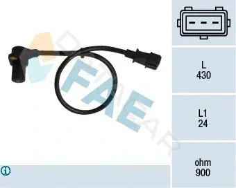 Датчик коленвала FAE 79054