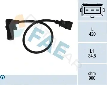 Датчик коленвала FAE 79073