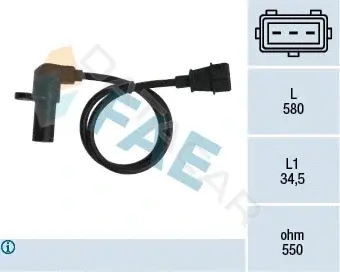 Датчик коленвала FAE 79075