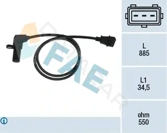 Датчик коленвала FAE 79078