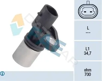 Датчик коленвала FAE 79205