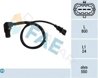 Датчик коленвала FAE 79239