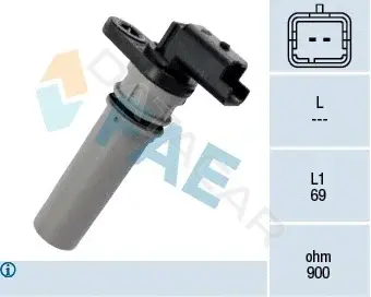 Датчик коленвала FAE 79256