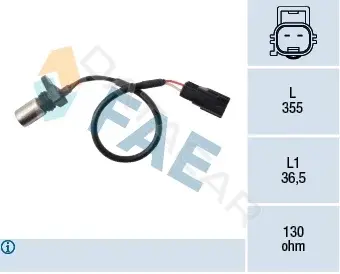 Датчик коленвала FAE 79410