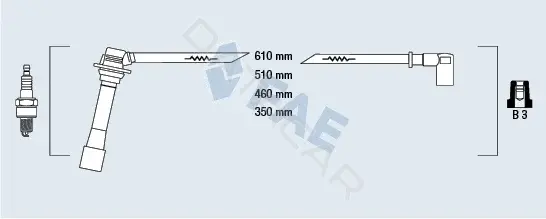 Высоковольтные провода FAE 83261