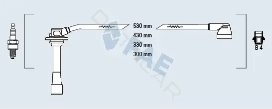 Высоковольтные провода FAE 83262