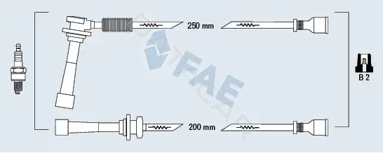 Высоковольтные провода FAE 85145