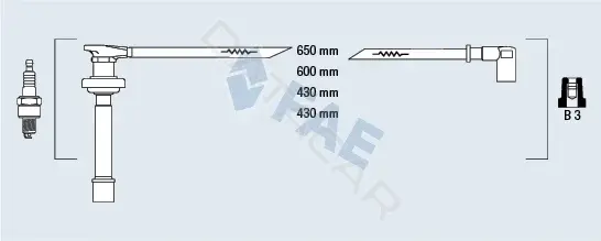 Высоковольтные провода FAE 85861