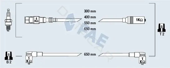 Высоковольтные провода FAE 85865