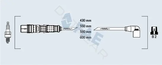 Высоковольтные провода FAE 85871
