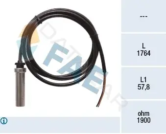 Датчик АБС FAE 78399