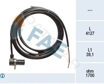 Датчик АБС FAE 78417