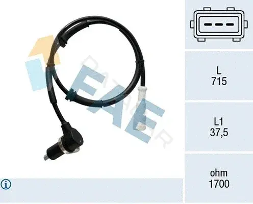 Датчик АБС FAE 78465
