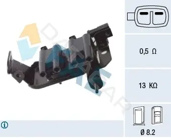 Катушка зажигания FAE 80419