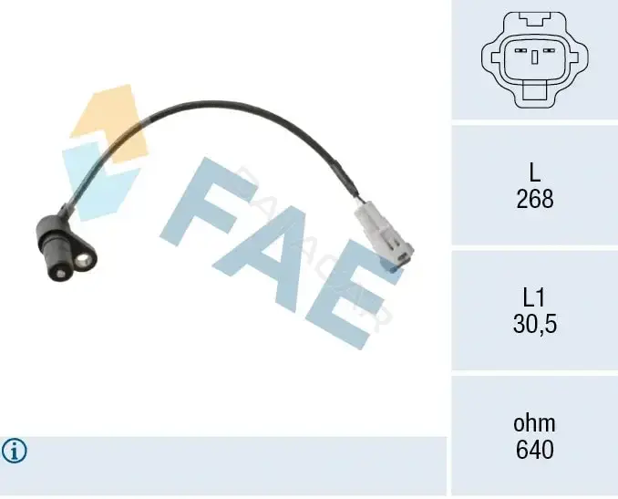 Датчик давления воздуха FAE 79538